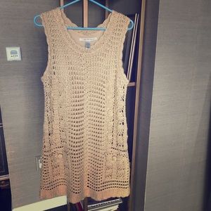 Diane von Furstenberg glitz sweater dress